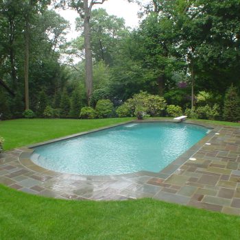 Geometric Pool Installation