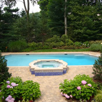 Geometric Pool Installation