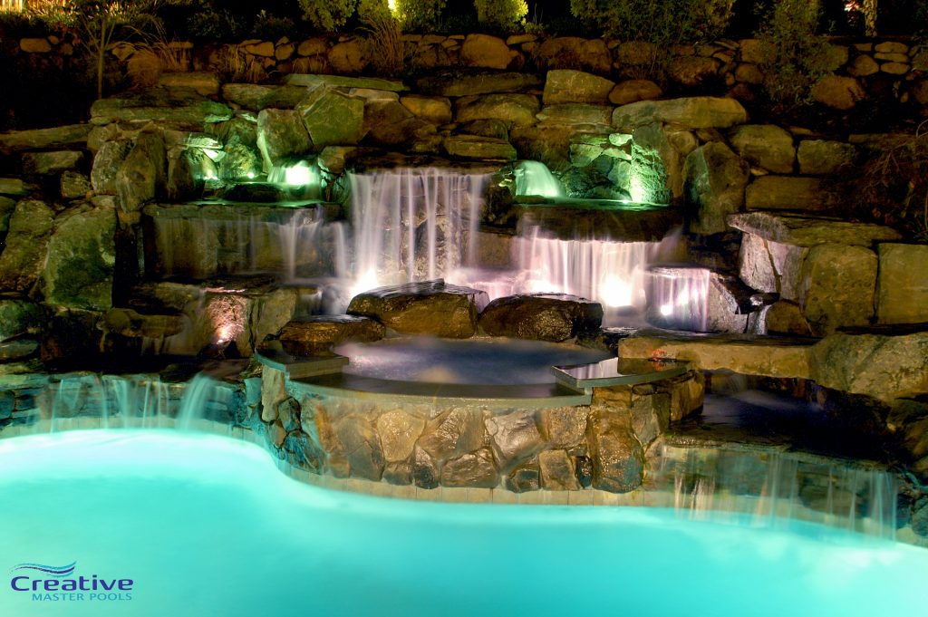 Custom Spas New Jersey Creative Master Pools